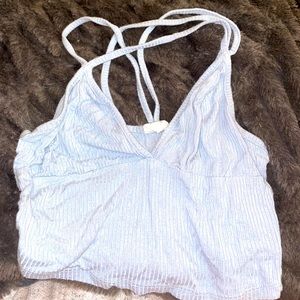 Blue Crop Top!